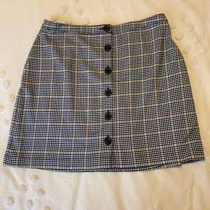 New Checkered Abercrombie Skirt